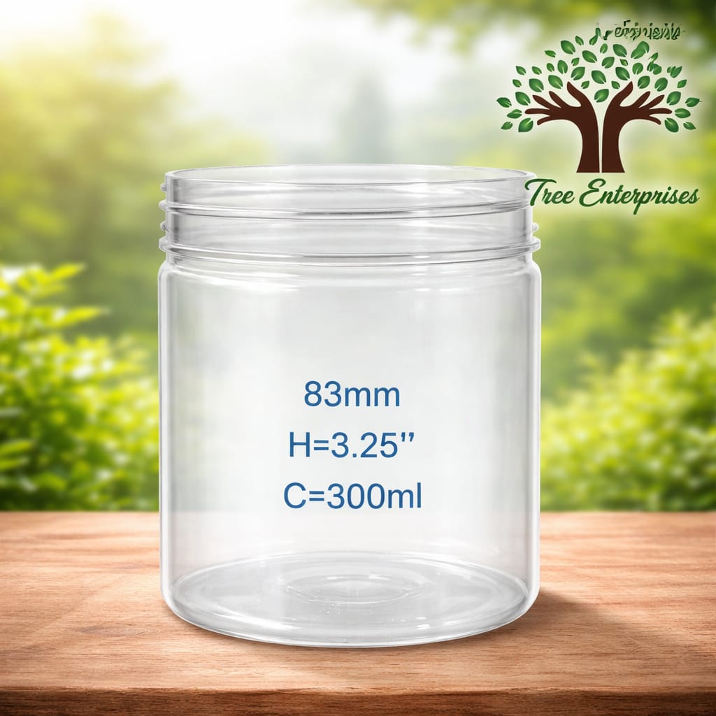 Pet Jar 83mm 300ml 